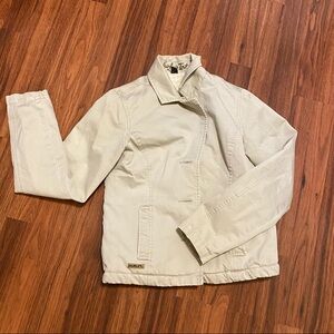 Hurley int woman’s jacket beige soft inside size S
